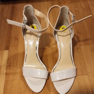 Jessica Simpson Soft Pink Ankle Strap Heels